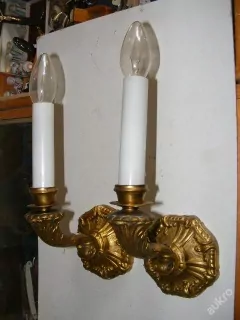 LAMPIČKA NA STĚNU 2 KS NÁSTĚNNÁ LAMPA ELEKTRICKÁ 