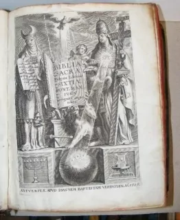 BIBLIA SACRA 1715