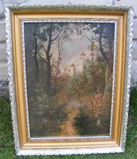 Obraz Boskovice sig. KRAAB cca 43x34cm 