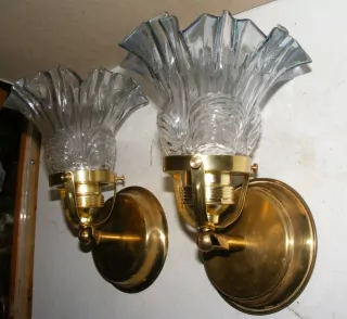 LAMPIČKA NA STĚNU 2 KS LAMPIČKY LAMPY ELEKTRICKÉ