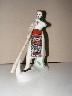 SOCHA DÍVKA S FUJAROU