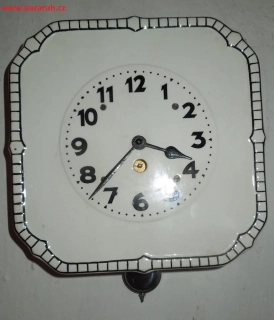 HODINY PORCELÁNOVÉ KUCHYŇSKÉ PORCELÁNKY 