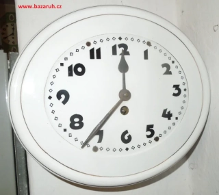 HODINY KERAMICKÉ KUCHYŇSKÉ OVÁL