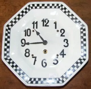 PORCELÁNOVÉ HODINY KUCHYŇSKÉ