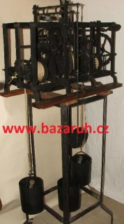 HODINY VĚŽNÍ HODINOVÝ STROJ 1805 ! The tower clock !Die Turmuhr! Zegar wieżowy !