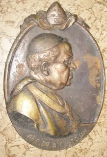 ARCIBISKUP ANTONÍN CYRIL STOJAN PLAKETA 37X25 CM